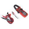 AC DC Mini Digital Clamp Meter for Measuring Voltage AC Current Non-Contact Continuity Tester 6000 Counts Readout Multimeter for Workshop(HT206D)
