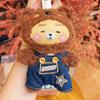 Bold Bear Outdoor Series Plush Keychain Wearing Overalls Embroidered Stars With