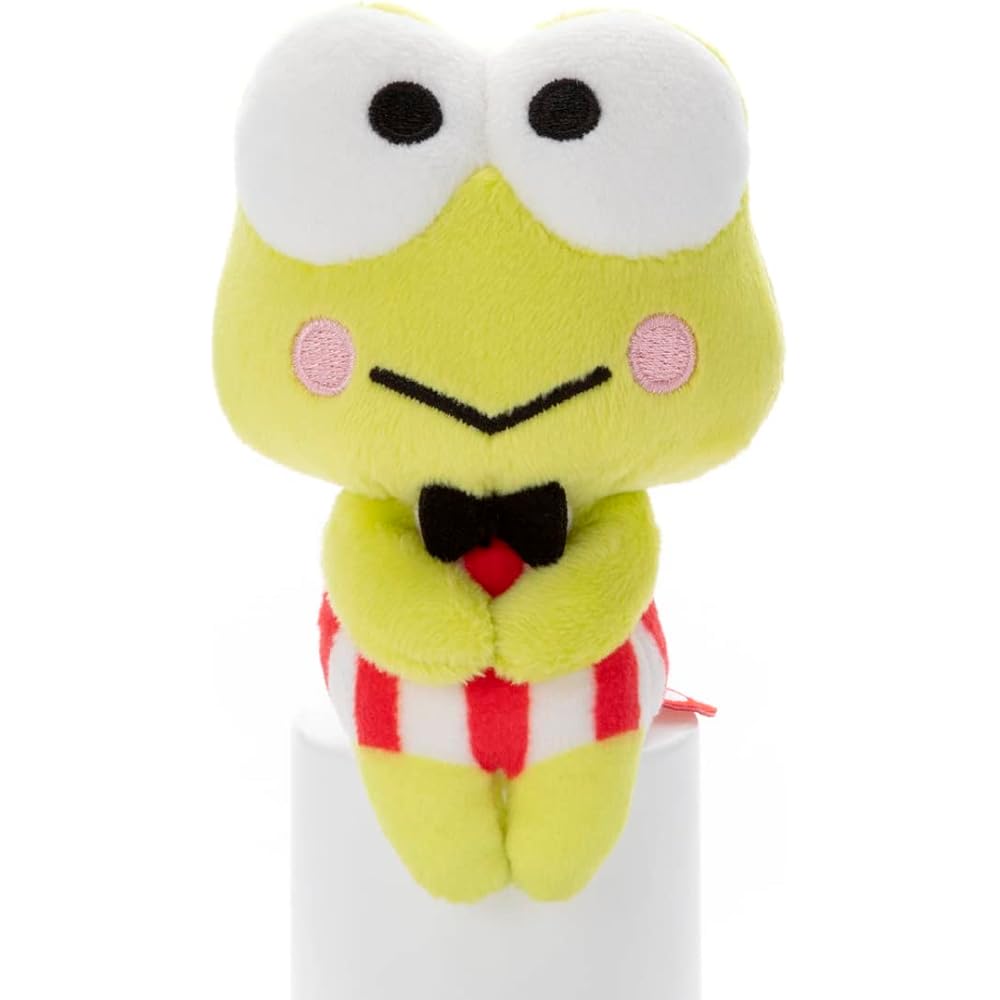 Takara Tomy A.R.T.S Sanrio Characters Choccoree Kerokerokeroppi Plush Toy Height 11cm