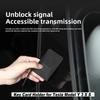Car Key Card Cover For Tesla Model 3 Y S X PLAID Light Speed Label Silicone Key Card Case Protector Shell Car Accessories 2024