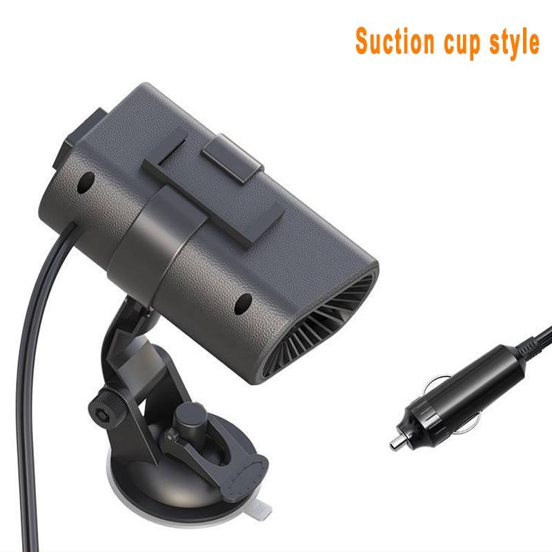 Car Defogger 12V 200W Heater Fans Windshield Defrosting Demister Frost Snow Removal Heating Dryer Window Warmer Auto Accessory