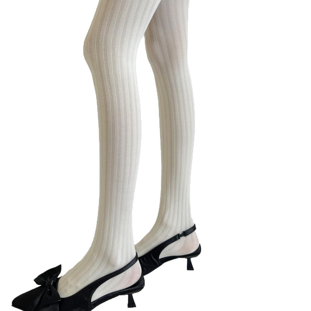 New Autumn Women Tights Pantyhose Sexy Lingerie Slim Stockings Female Hosiery Striped Thigh High Stockings Pantyhose Leggings