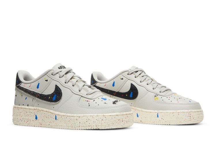 Nike Air Force 1 LV8 Paint Splatter Light Bone (GS)
