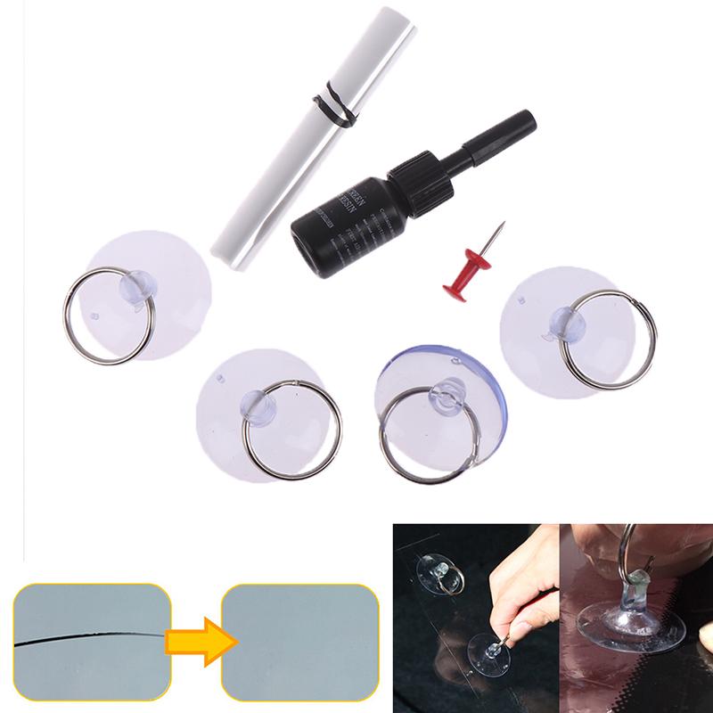 Auto Windshield Repair Tool For Chip Crack Phone Screen Car Glass Repair Kit Auto Windshield Repair Tool For Chip Crack Phone Screen Car Glass Repair Kit