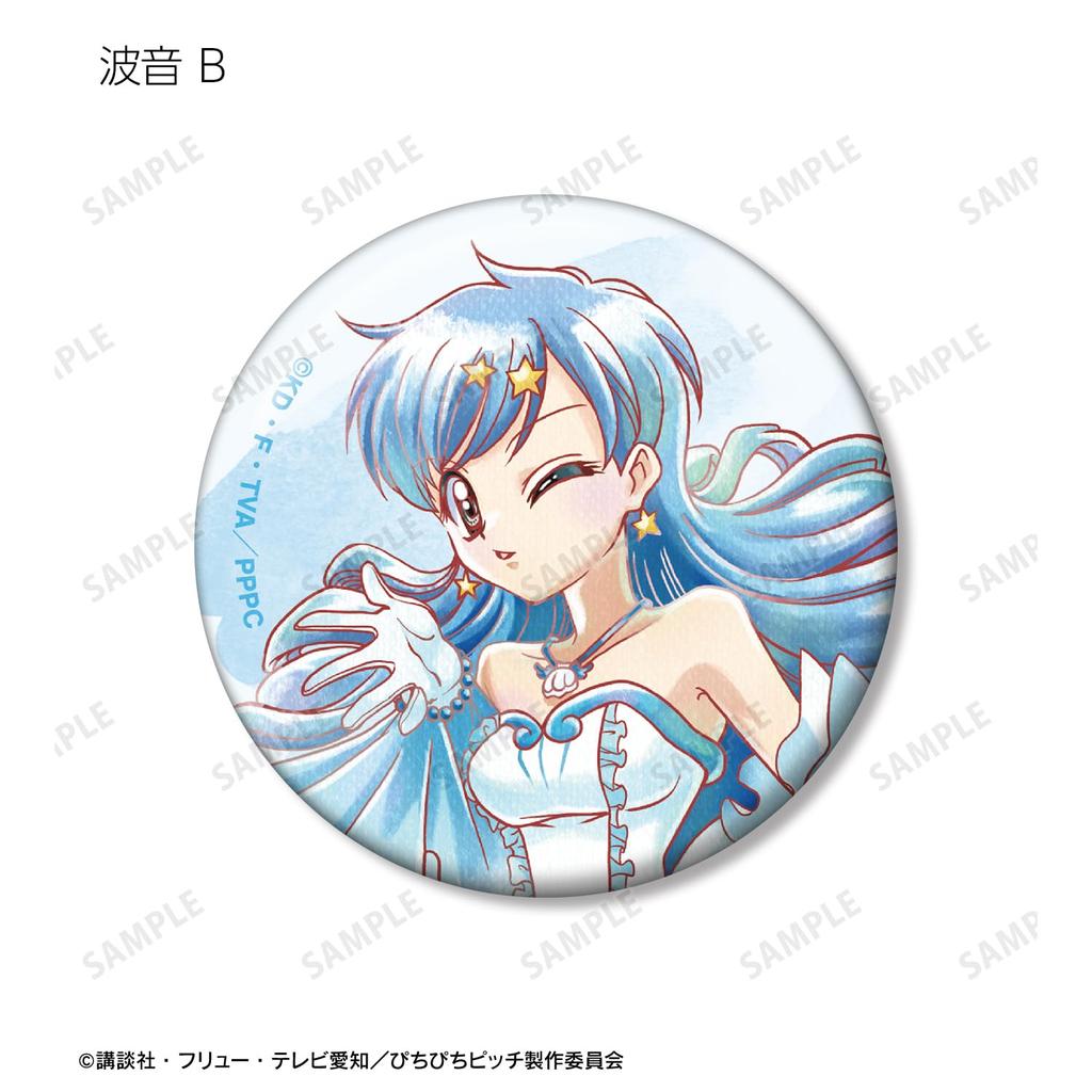 Pichi Pichi Anime Original Illustration 20th Anniversary Trading Ani Art aqua label Can Badge Box of 9 "Michi Pitch" Ver.