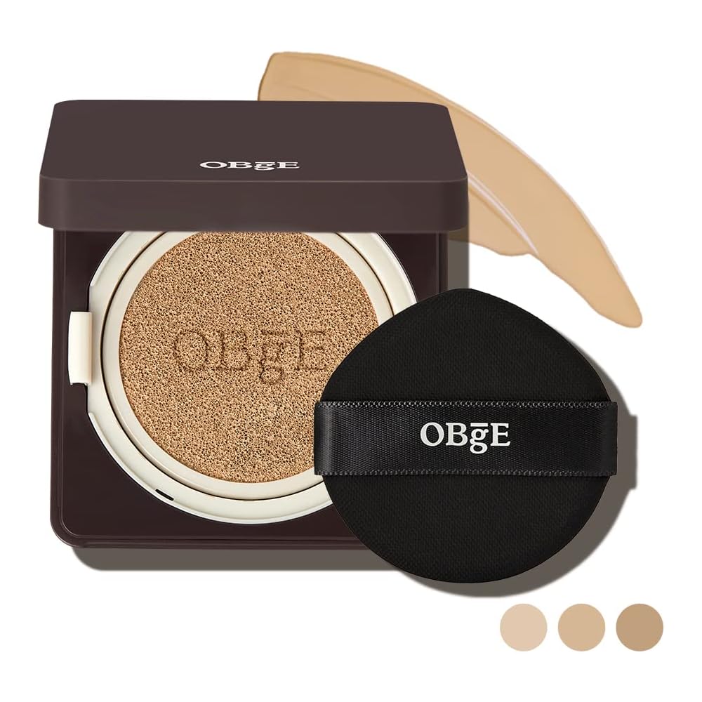 

OBgE Perfect Homme Cushion Foundation SPF 50+ Sand 15g Acne Control Pore Minimizing Korean Cosmetics