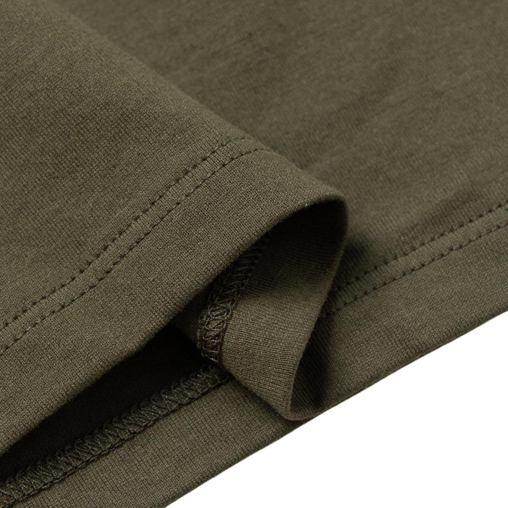 Celine T Shirts Women's Dark Khaki Crew Neck Moderate Straight Fit 2X813501F-02DO