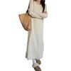 Long Sleeve Thick Sweater Round Ribbed Korean Perfect for Everyday Winter [MSFQSNB] Women's Dress, Neck, Knit, Cute, Style, Stylish, Casual, Wear,