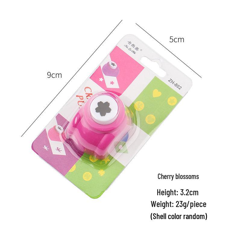 Kids' Easy-Use Embosser: Large DIY Punching & Printing Tool for Kindergarten Crafting