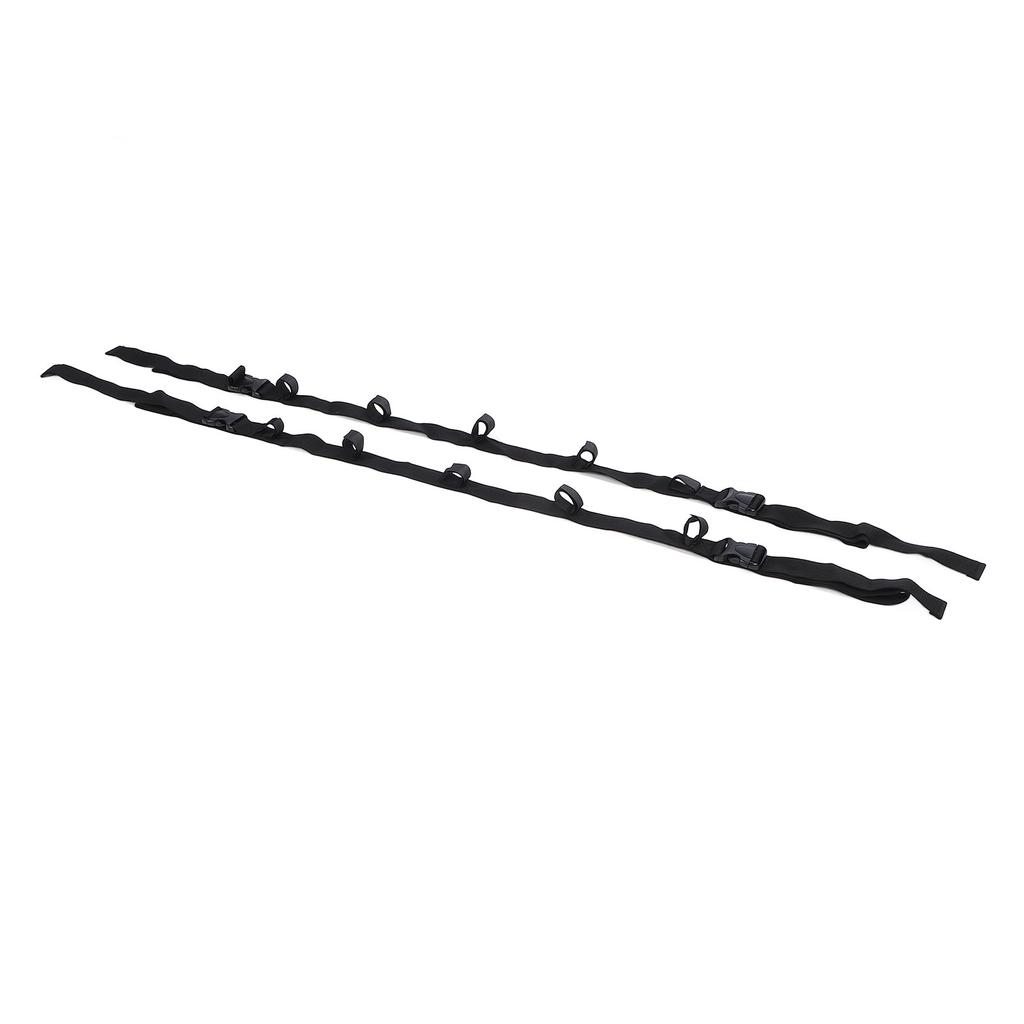1 Pair Car Fishing Rod Holder 140 To 200cm Adjustable Space Saving Nylon Fishing Pole Storage Rack