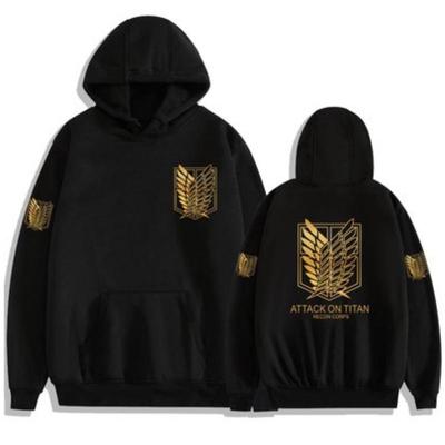 2023 Anime Hoodie Men's and Women's Sports Attack Giant Series Investigation Corps Same StyleCosplay Men's Wear