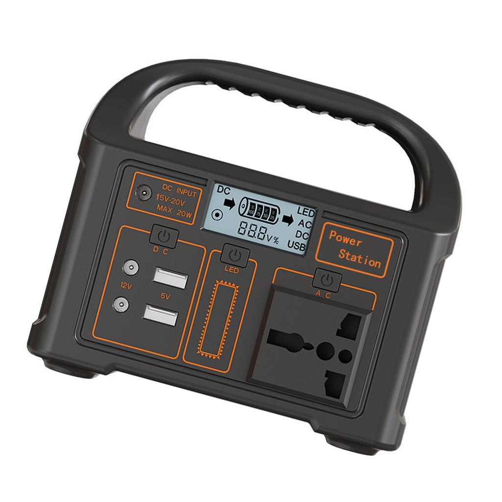 Stazione di Alimentazione Mobile Multifunzione per Emergenze Outdoor Generatore Solare 100W 76.8Wh Stazione di Ricarica 110V/220V