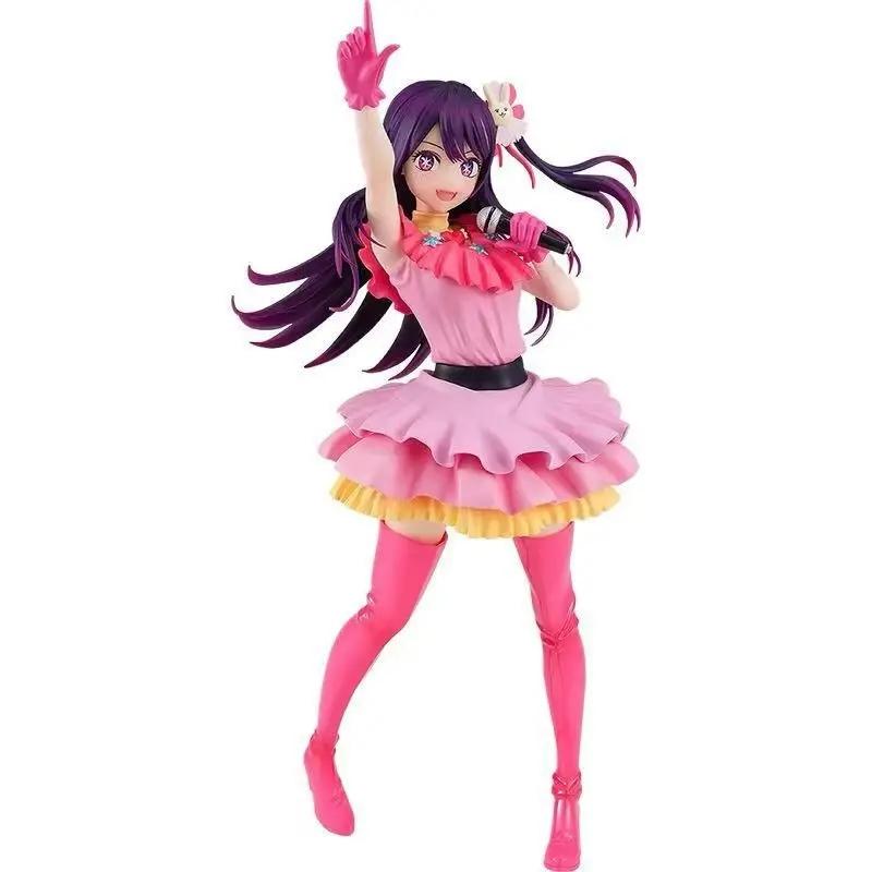 

Anime Hoshino Ai Action Figure Cute Kawaii Girl Series Characters Collection Ornaments Desktop Display Gift Toys