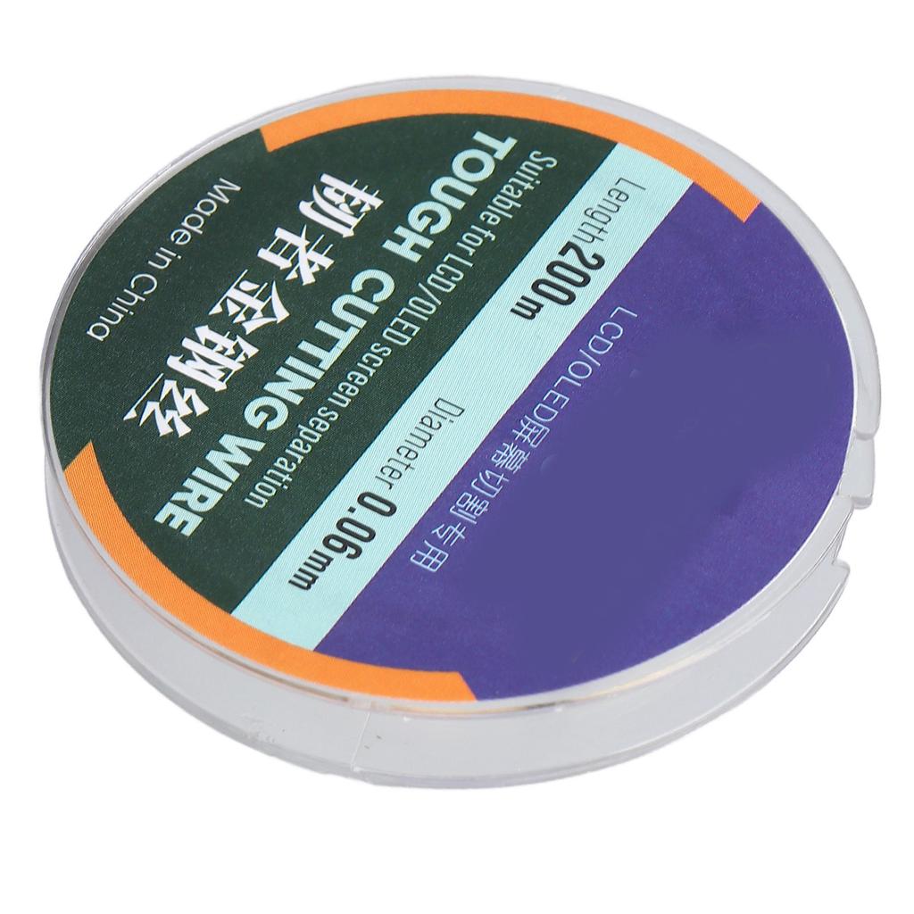 200M Phone LCD Screen Cutting Line High Hardness Steel Phone LCD Screen Separating Wire