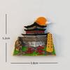 China Fridge Stickers Namtso Jokhang Temple Tourist Souvenirs  XI An LijiangTibet Fridge Magnets Home Decor Wedding Gifts