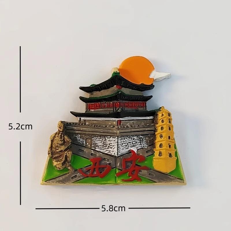 China Fridge Stickers Namtso Jokhang Temple Tourist Souvenirs XI An LijiangTibet Fridge Magnets Home Decor Wedding Gifts