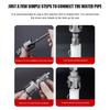 Integriertes internes und externes Gewindeschneidwerkzeug für Rohre Gewindeschneidwerkzeug für PVC-Rohre für 1/2'' 3/4'' Rohre