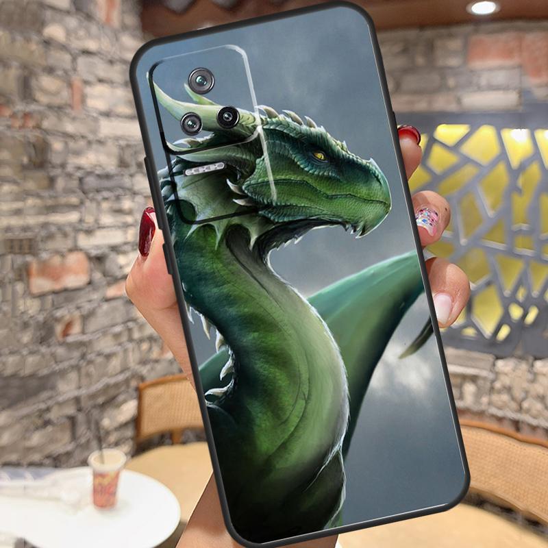 Legendary Dragon Case For Xiaomi 14 Ultra 15 13 11T 12T 13T 14T Pro POCO X3 X5 X6 X7 Pro M6 F5 F6 Pro Cover