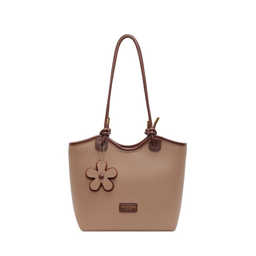 

Large Capacity Women s Shoulder Bag Retro Shopping Handbag Single-shoulder Bag Spring Summer хаки