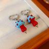 Earrings Buckle Mushroom Earrings Mini Mushroom Cute Earring Temperament Dangle Earring  Party