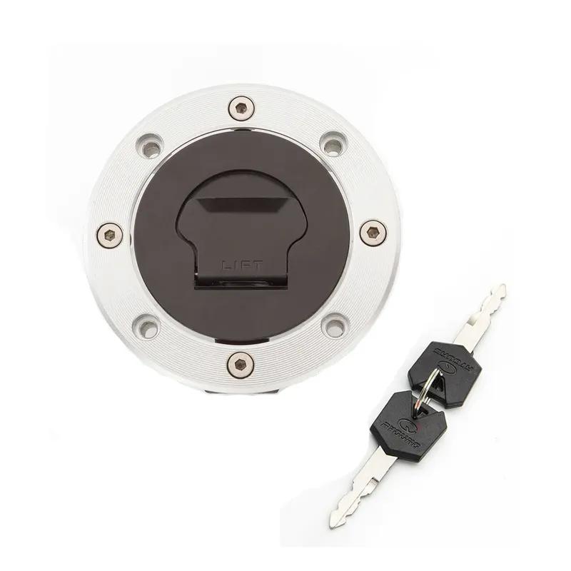 For Suzuki GSX-R600 GSX-R750 1997-2002 GSXR1000 2001-2002 SV650/S 1999-2002 Fuel Tank Gas Cap Cover W/ Key