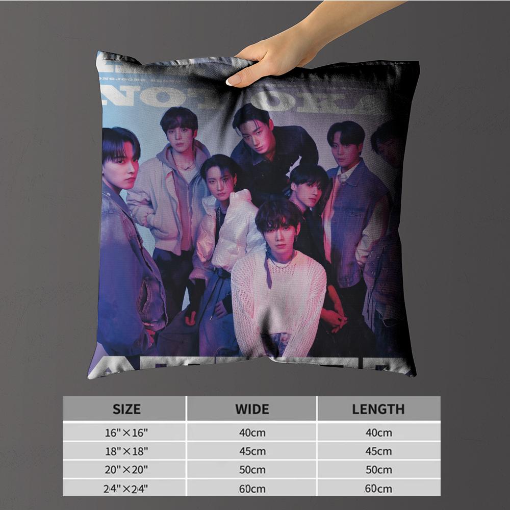 Pillow Case luxurious home office, sofa decorative Multi sized car seat cushions, pillowcases Kpop A-AteezS band