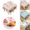 Simple Waterproof Tablecloth Cute Cartoon Plastic Oilproof Home Dining Decor