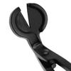 Fashion Plating Stainless Steel Candle Heart Clip Wick Trimmer Scissors Tool(black)