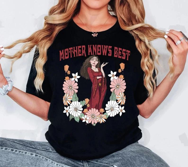 Tangled Mother Gothel Shirt Mother Knows Best Tshirt S