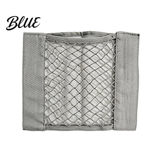 Hanging Mesh Organizer Capacity Elastic Trash Storage Wall Mounted for Closet Net Large Retractable Adhesive