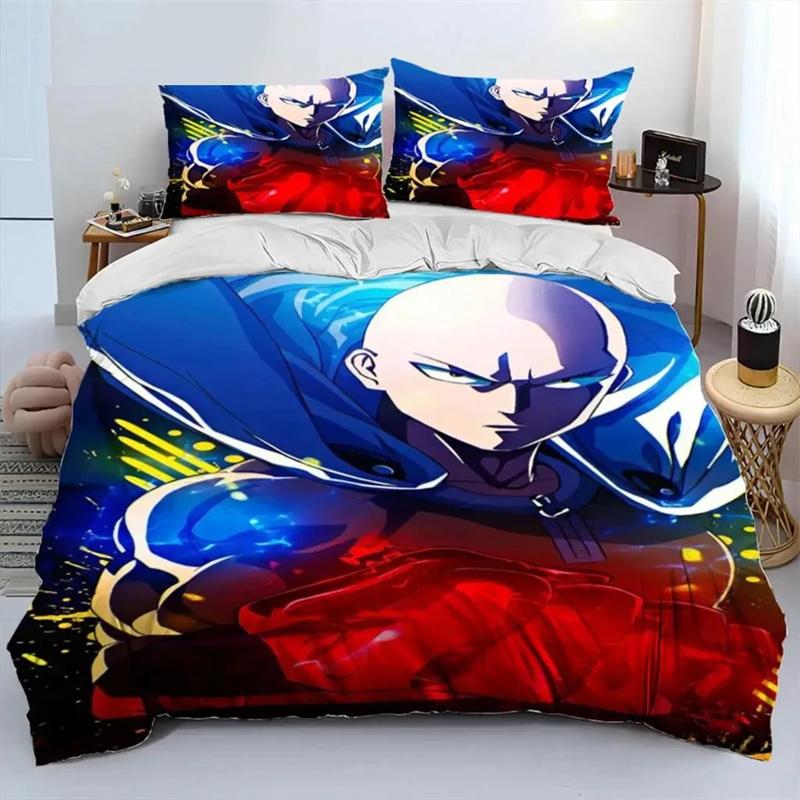 Anime One-Punch Man Saitama Sängkläder Uppsättningar utsökt sängmaterial set påslakan sängöverkast set lyxig födelsedagspresent