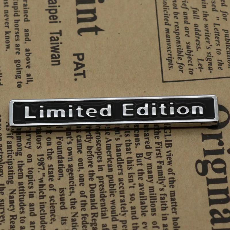 

1Pcs Limited Edition 3D Metal Car Emblem Badge Sticker for Auto Side Fender Rear Trunk Luxury Vehicle Decoration Accessories