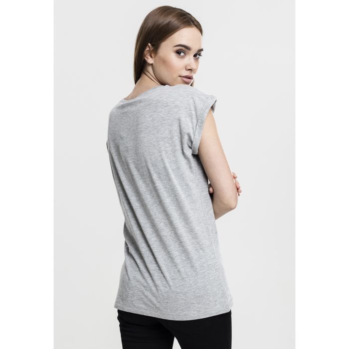 T-shirt femme - Urban Classic - Extended - Gris - Manches longues - 100% coton