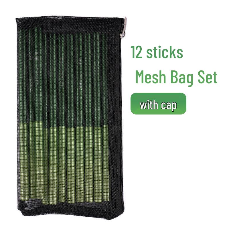 Cross-border Nail Art Brush Set: Japanese Painting, Flower Line, Square & Round Gel, Ombre Gradient Brushes.