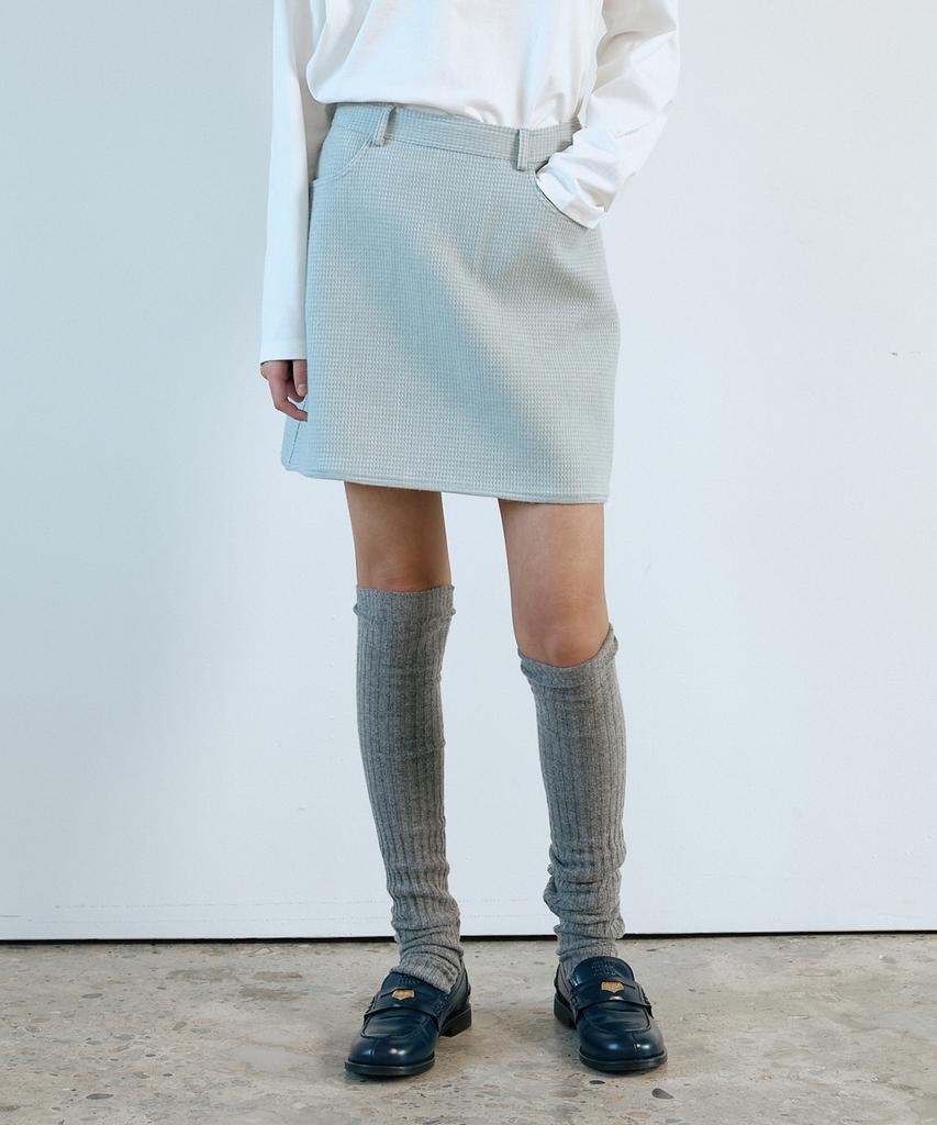 Yulago Alice Tweed Mini Skirt
