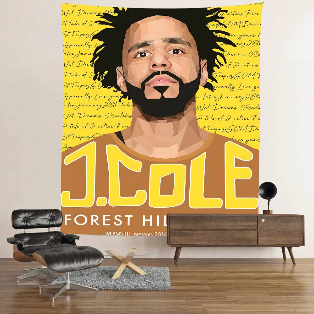 J Cole Happy Birthday Banner Backdrop For Birthday Banner Party Background Decor Decorations