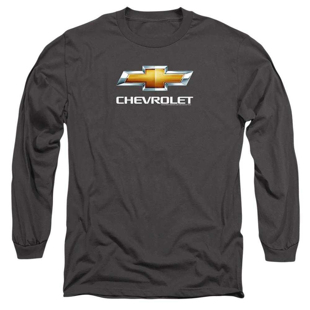 Chevrolet Men's Stacked Logo Long-Sleeved T-Shirt