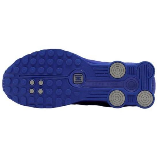 Nike Shox R4 Racer Blue Metallic Silver Women's HJ7303-445