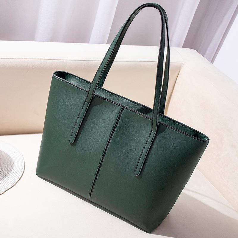 Spring and Summer European and American New Fashionable and Easy To Match Large Capacity Tote Shoulder Bag Handbag