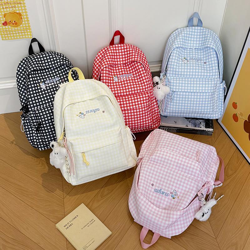 Schoolbag high-value student schoolbag milk almost sweet girl heart backpack Japanese ins cute small fresh backpack