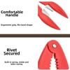 9pcs/set Multifunctional Lobster Cracker Plastic Lobster Clamp Crab Claws Sheller  Seafood