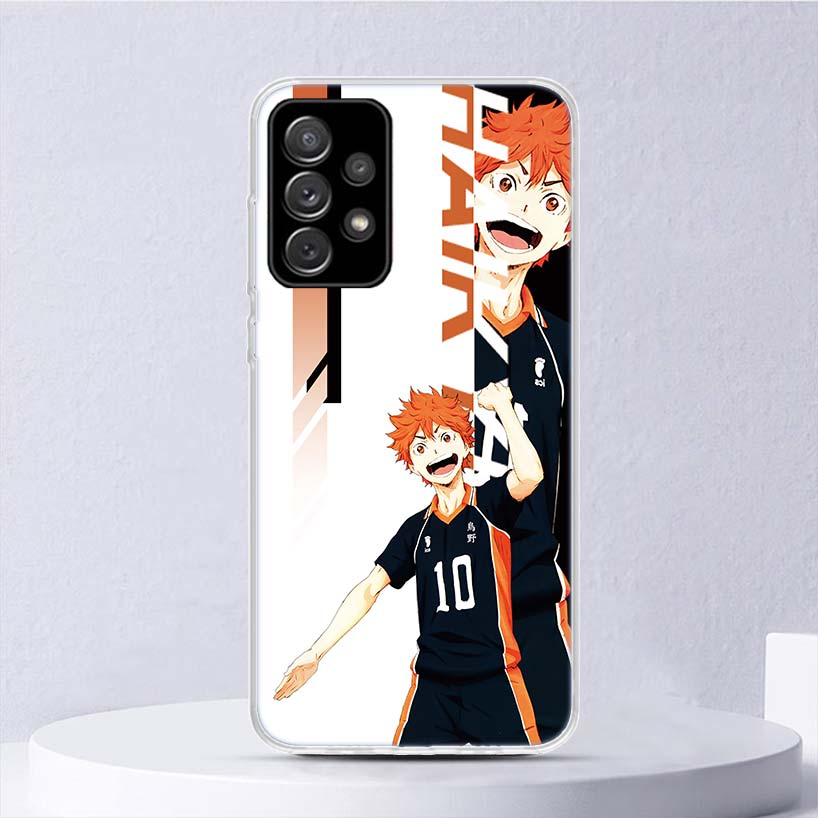 Anime Haikyuu Schulvolleyball Weiche Hülle Für Samsung Galaxy A17 A16 A26 A36 A56 A15 A14 A13 A55 A54 A53 Handyhülle A25 A35 A24