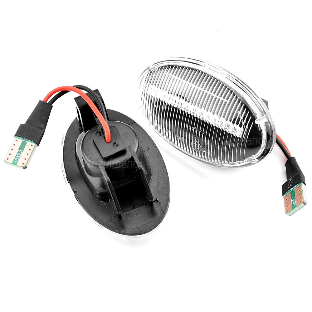 LED-Blinker-Repeater-Lampe, dynamisches Seitenmarkierungslicht für Smart W450 W452 Mercedes Benz A-Klasse W168 Vito W639 W447 Citan
