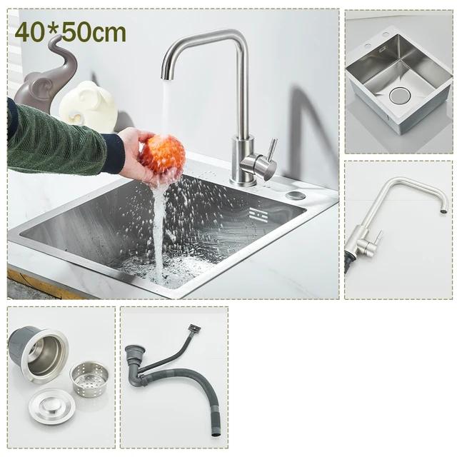 304 Stainless Steel Brushed Finish 4-Hole