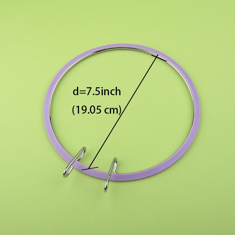 DIY Embroidery Frame with Metal Head 1pc Adjustable Embroidery Hoop for Su Embroidery and Cross Stitch