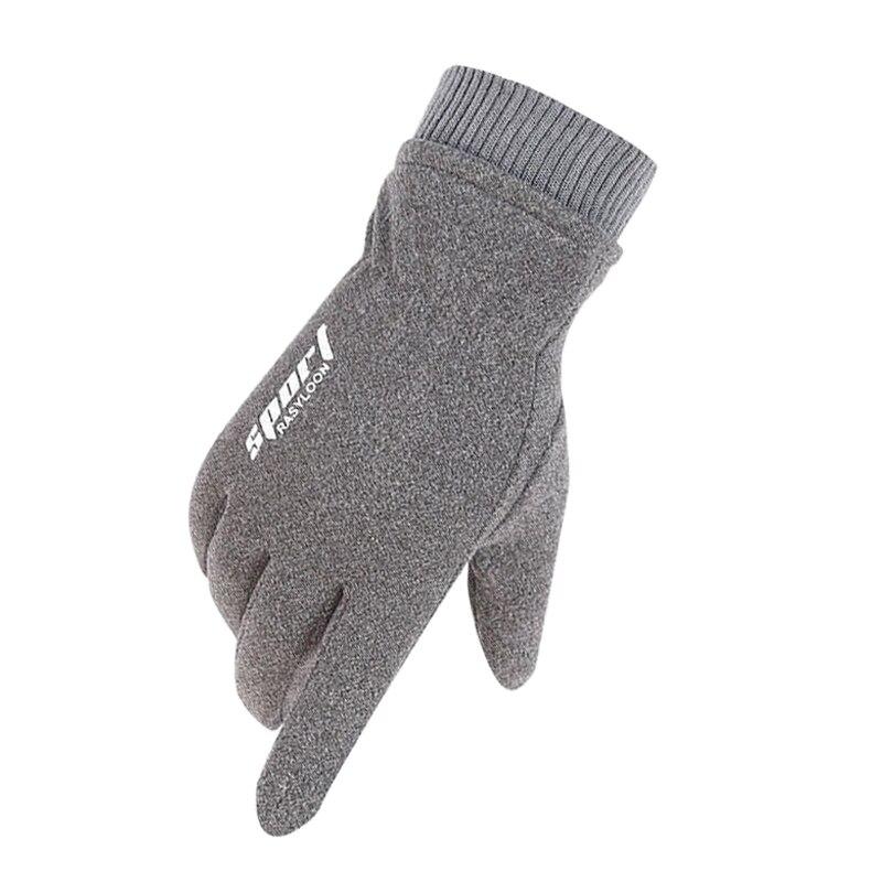 Winter Windproof Men's Gloves Outdoor Full Length Touch Screen Keep Warm Autumn Male Gloves