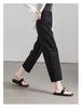 Summer thin casual harem pants for women 2025 fashionable loose and versatile slimming balloon pants