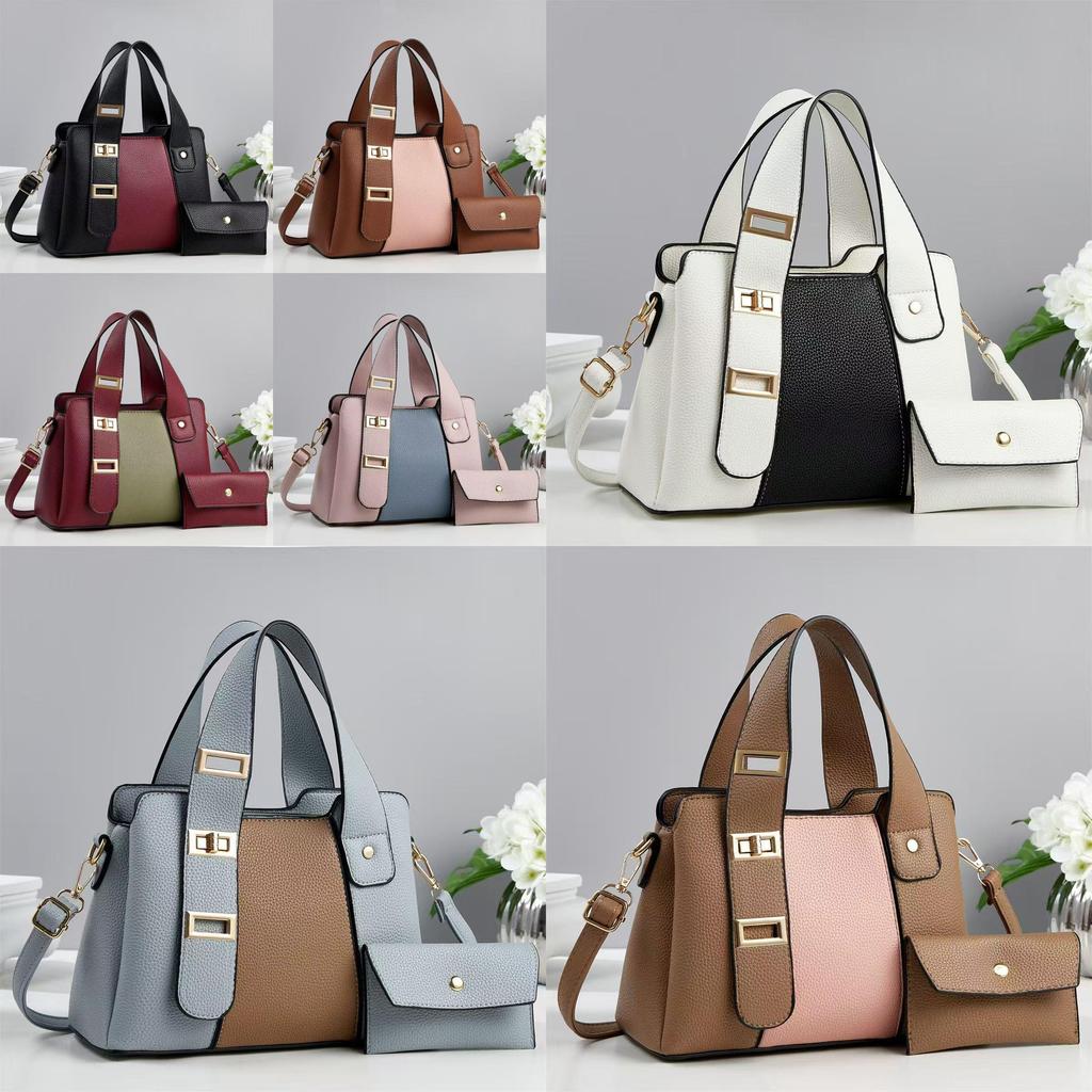 Urban Minimalist Pu Tote Bag With Multicompartment Design For Daily Use