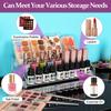 Nail Polish Organizer,3-7 Tier Acrylic Display Sunglasses Organizer Essential Oils Holder Makeup Organizer Sunglass Display Rack