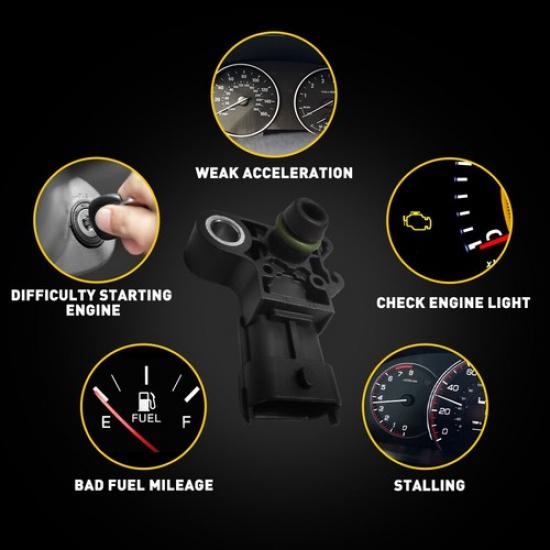 12591290 Manifold MAP Pressure Absolute Sensor For Cadillac Buick Chevrolet GMC